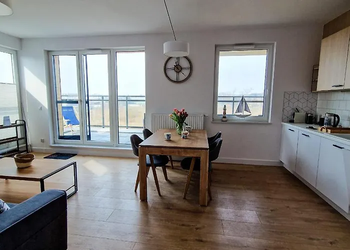 Piekny Z Tarasami Appartement Puck