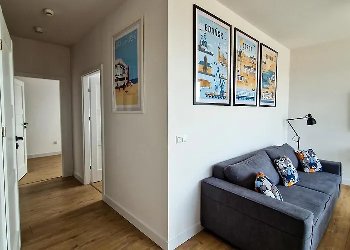 Piekny Z Tarasami Appartement Puck