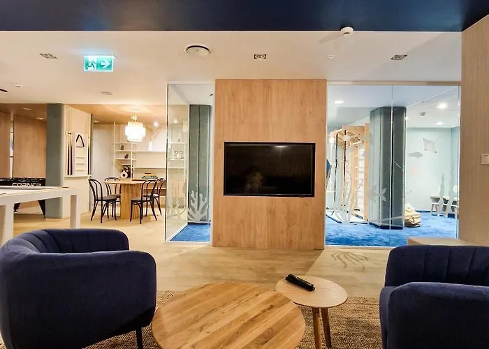 Piekny Z Tarasami Appartement